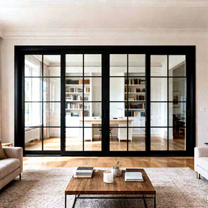 OUNA Minimalist Design Heavy Duty SDL Sliding Door House Exterio Patio Aluminum Door Beautiful Balcony Sliding Glass Doors