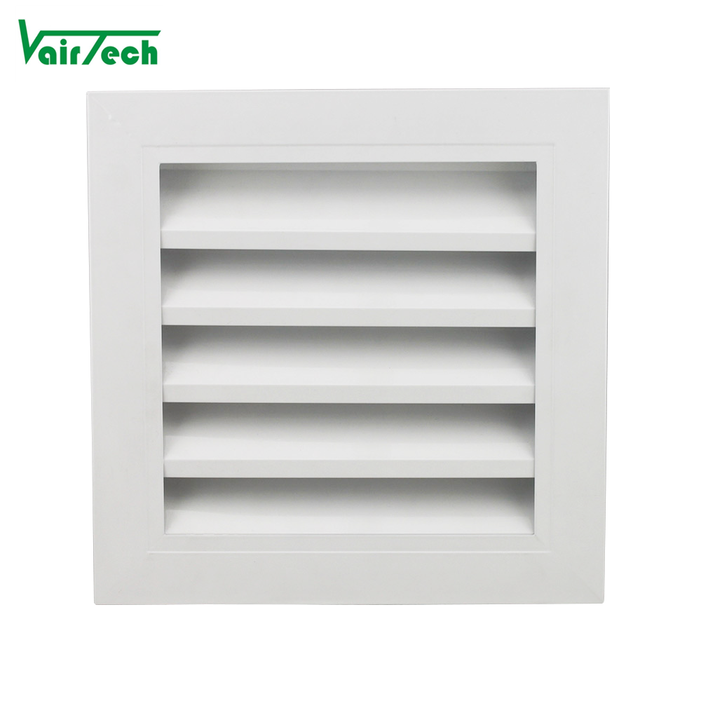 Aluminum Outdoor Ventilation Waterproof Fixed Louver Fresh Air Vent Window