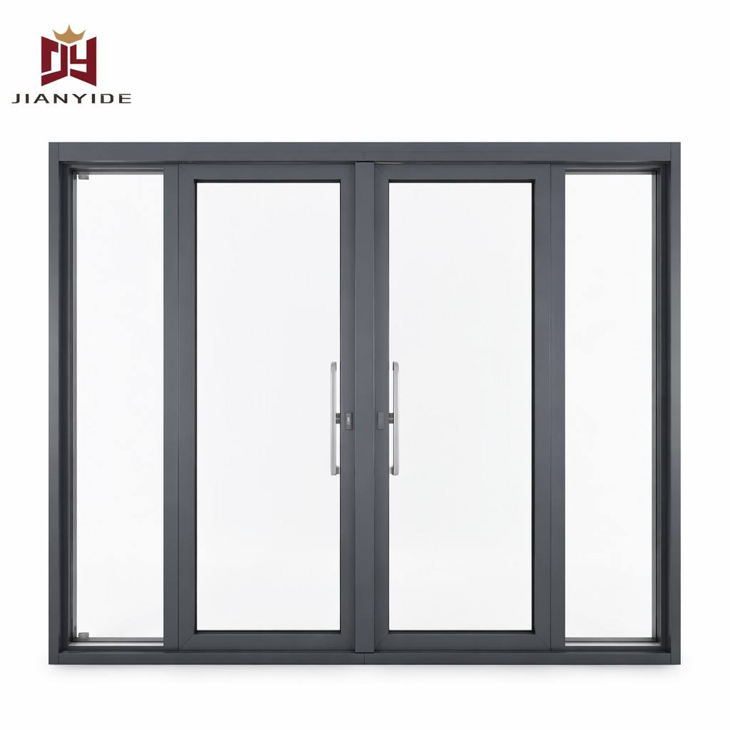 Airtight Aluminum Compression Sliding Door Heavy Duty Lift And Slide System For Villa Courtyard Commercial Use