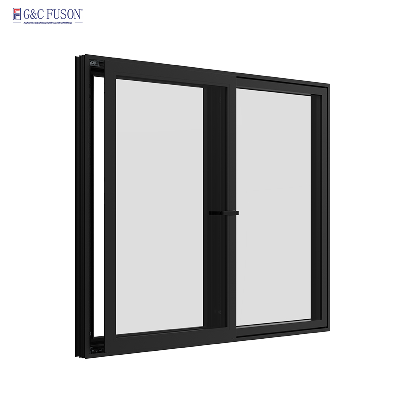Fuson Drift Window Kitchen Balcony Double Glazed Aluminum tilt and turn Window Drifting Windows