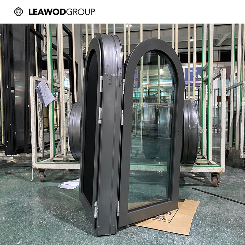 Modern Design Arch Windows for Villa Specialty Shapes Window Factory