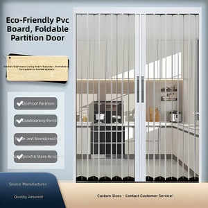 Thermal Insulated Acrylic Sliding Folding Partition Door