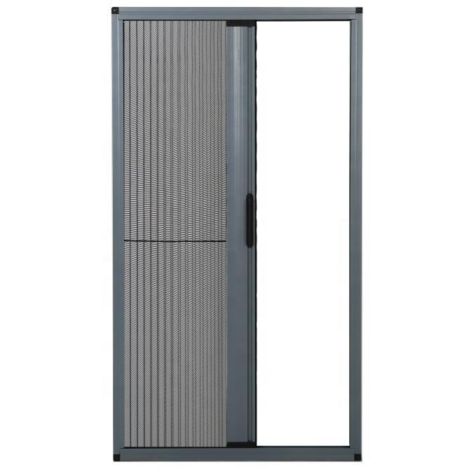 Dedimank Modern Aluminum Frame Retractable Roll-Up Door Stainless Steel Mesh Anti-Tear Insect Resistant Easy Installation Custom