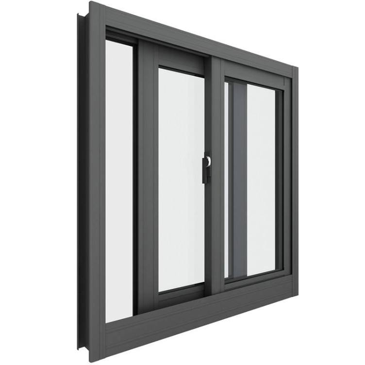 Wholesale Custom Ventilation Glass Courtyard Window Aluminum Sliding Window System for Sunroom Laminated Safety Glass Window