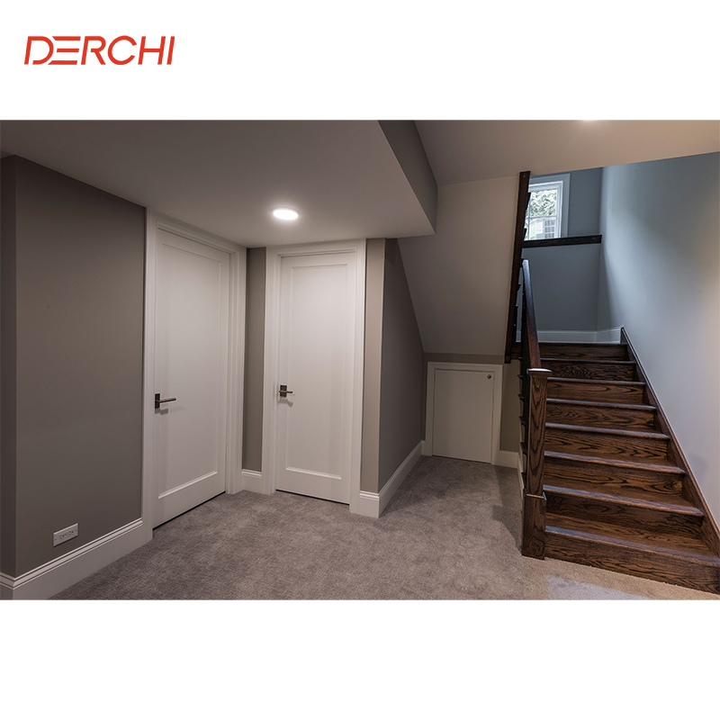 Aluminum Fireproof Wood Grain Wooden Door Indoor Bedroom Moisture-proof Aluminum Wooden Door
