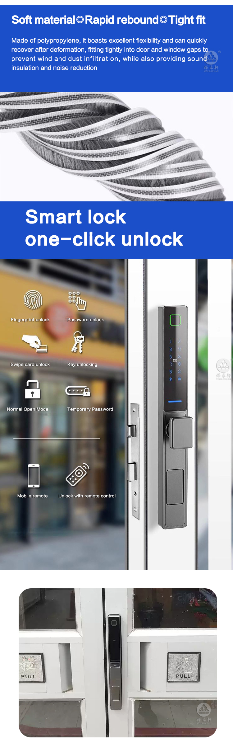 55 Series Commercial Door View 4