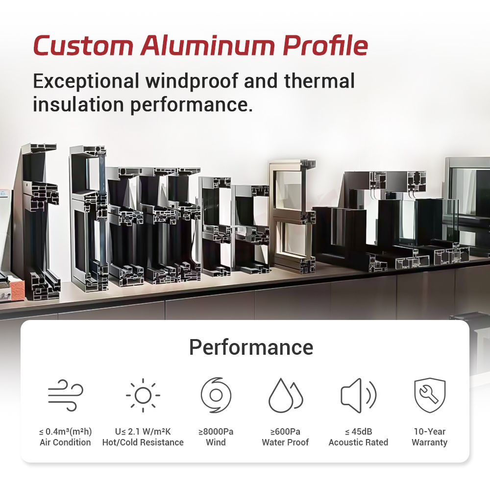 Landsharp Balcony Double Glaze Glass Aluminium Accordion Folding Window Fold Kitchen Hurricane Windows