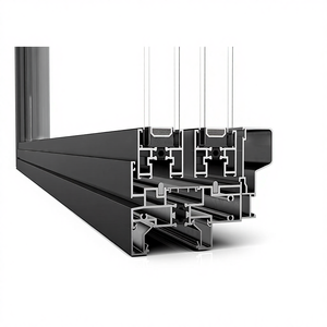 Soundproof Thermal Break Aluminum Bi Folding Windows