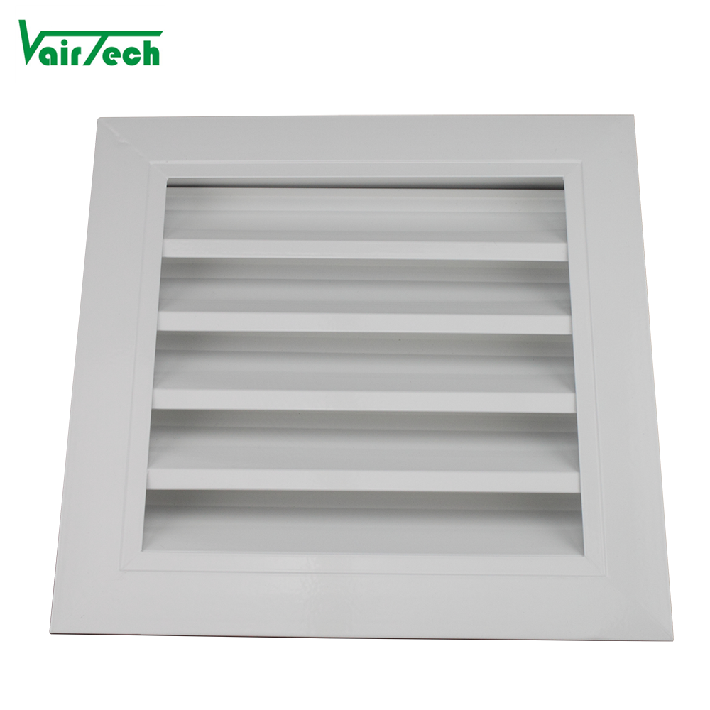 Aluminum Outdoor Ventilation Waterproof Fixed Louver Fresh Air Vent Window