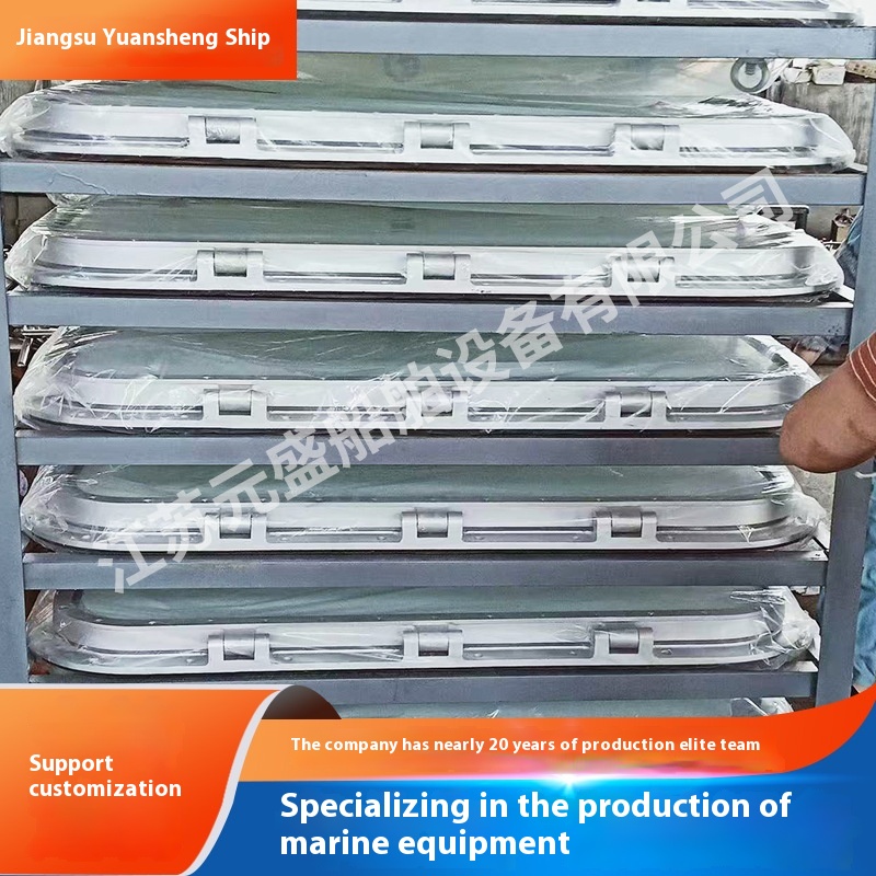 Factory New Aluminum Cabin Doors Yachts Windows Marine Manhole Hatch Covers for Boat