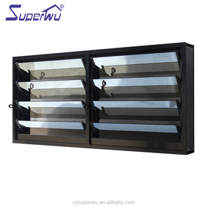 Australia Standard Aluminum Profile Glass Louvre Window Cheap Price Of Glass Louver
