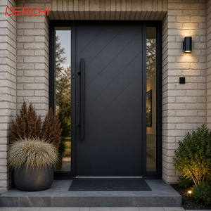 Soundproof Thermal Break Aluminum Entrance Door