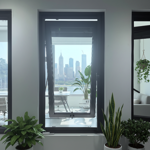 DERCHI Hurricane-Proof Double Glazed Casement Window