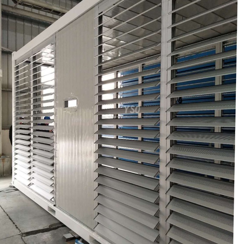 Aluminum Alloy Horizontal Louver Windows with Modern Design for Outdoor Use Air Ventilation & Shutter Protection