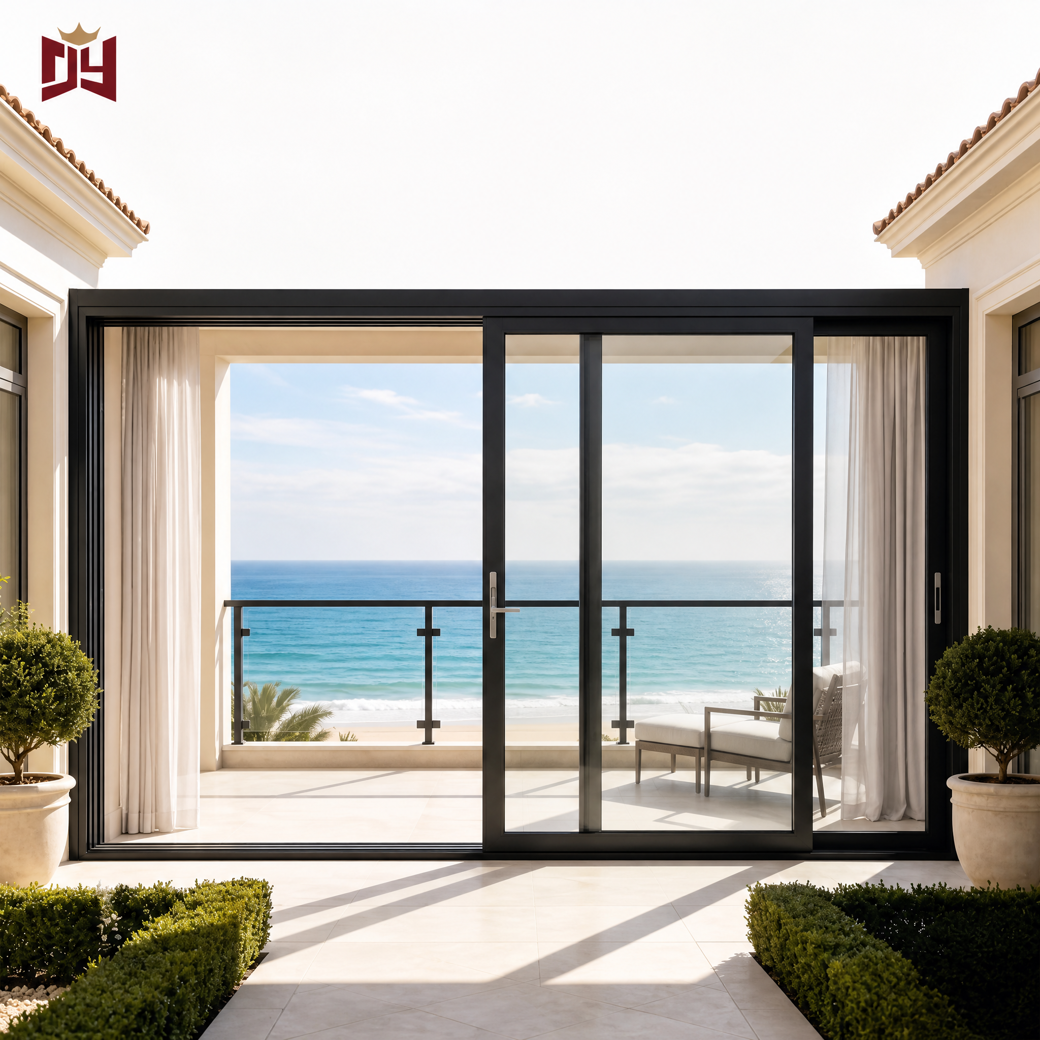 Aluminium Exterior Sliding Doors Heavy Duty Lift and Slide Door for Architectural Projects Custom Size OEM ODM CE Certified