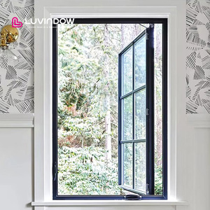 Minimalist Crank Casement Window Aluminium Frame