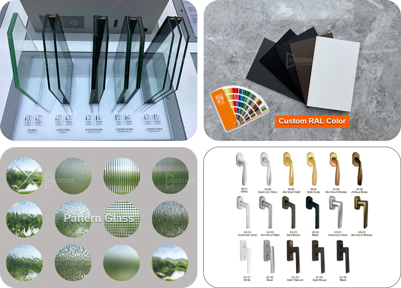 Customized Glass Options
