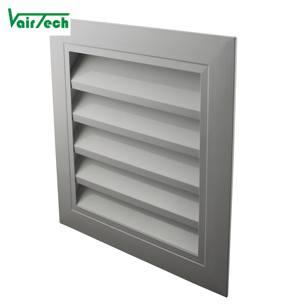 Aluminum Outdoor Ventilation Waterproof Fixed Louver Fresh Air Vent Window