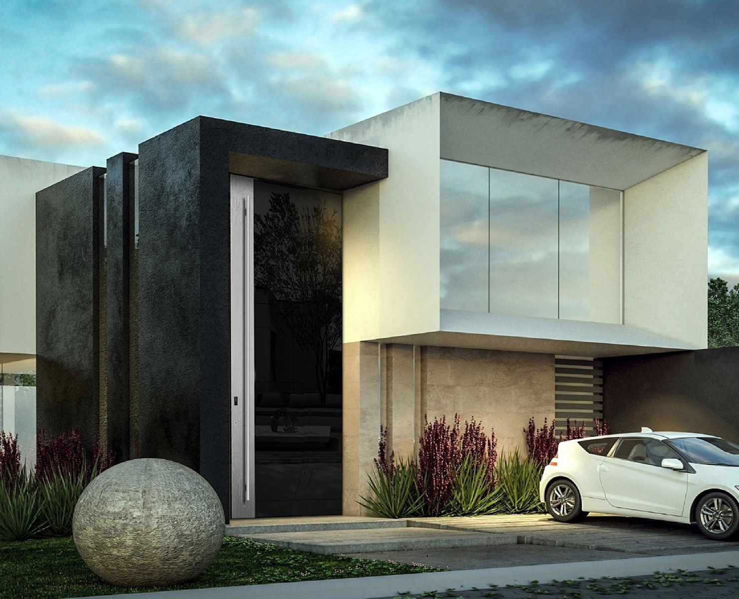 LEDOW Aluminum Entrance Pivot Door For Luxury Homes, Villas, Hotels &amp; Commercial Projects | Custom North America B2B Solutions