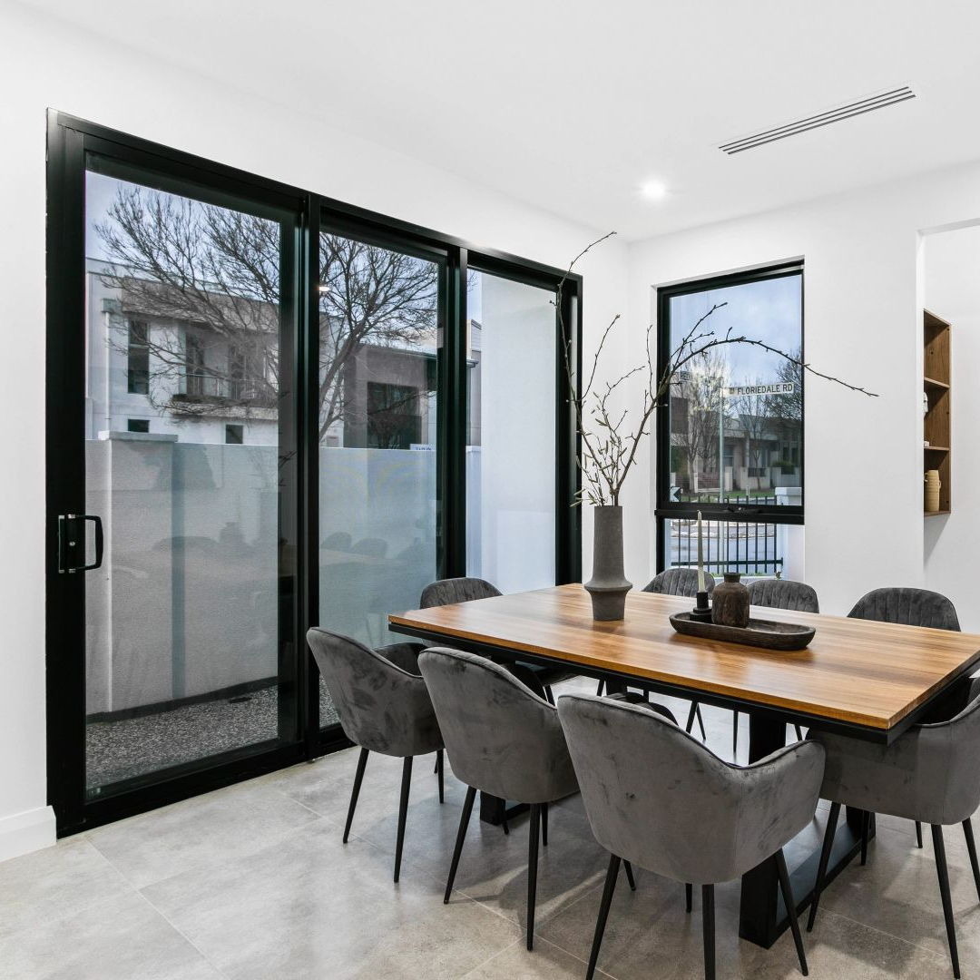 AS2047 Modern Design Australian Commercial Aluminum Sliding Stacking Doors Exterior Large Cavity Door for Australia
