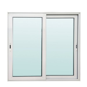 Black Colonial Double Glazed Aluminum Sliding Windows