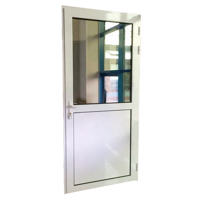 WANJIA Aluminum Swing Door Hinged Single Doors French Style Casement Door