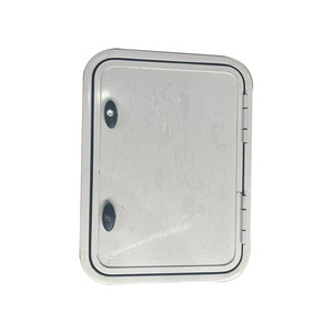 RV Accessories RV Hatch Door Lockable Aluminum Alloy Door Caravan Hatch Luggage Door