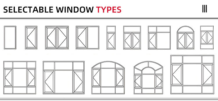 Aluminum Alloy Craftsman Style Security Windproof Waterproof Exterior Front Entry Door for Apartment Wine Cellar Basement
