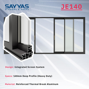 Heavy Duty Aluminum Lift and Slide Door JE140