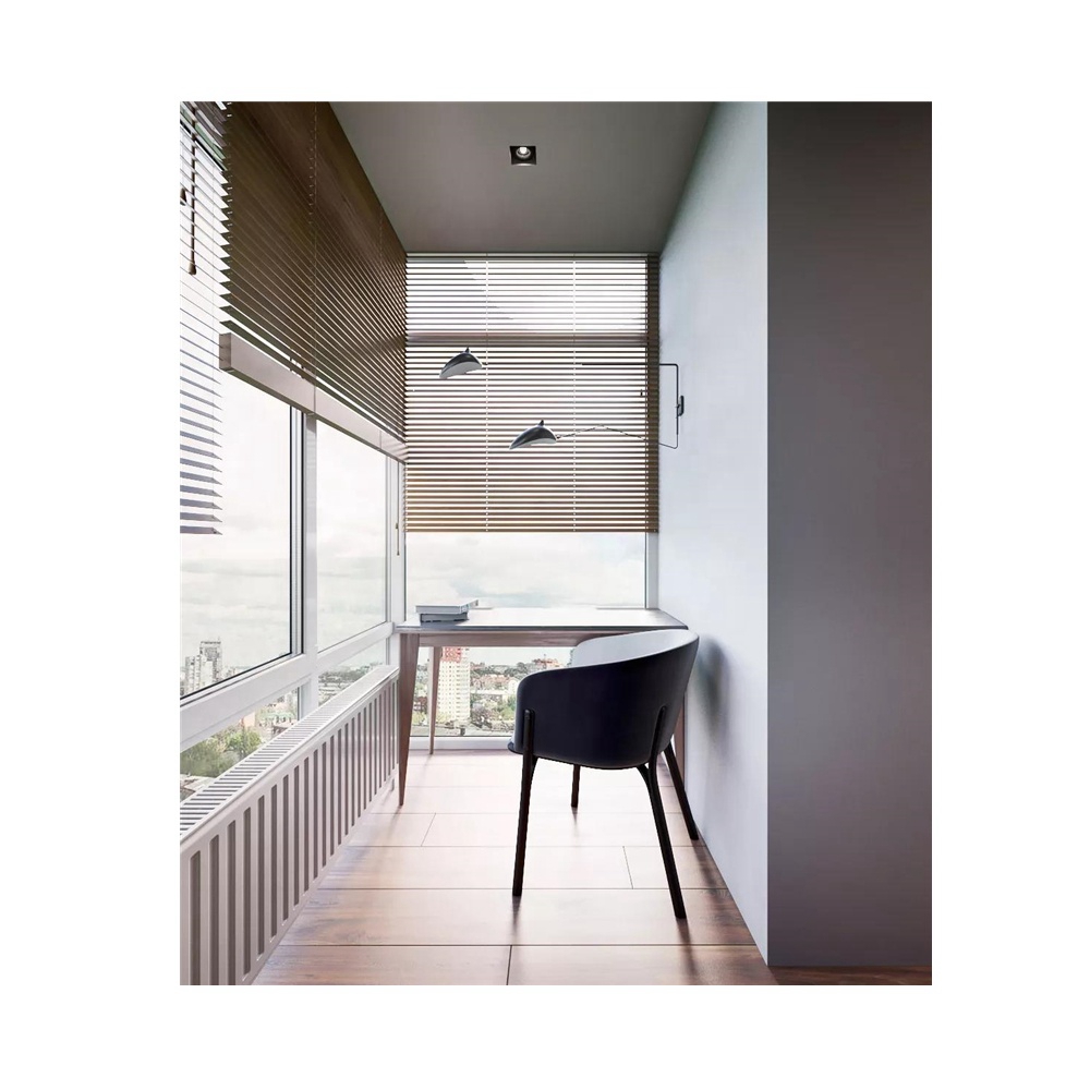Fuson New Office Building Sliding Window 2 Or 3 Panels Tempered Glass Windows Sliding Aluminum Profile Glazed Window
