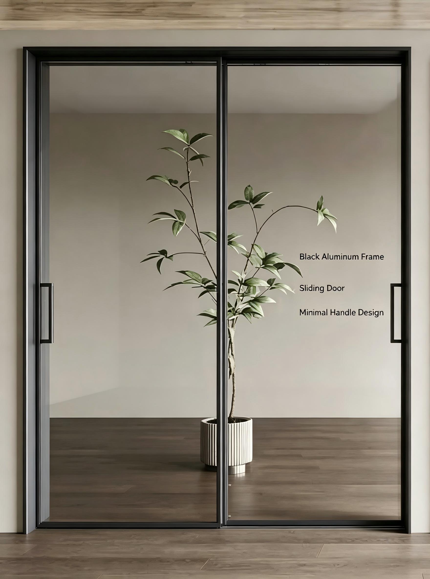 Architectural Aluminum Windows And Doors Luxury Villa Project One Stop Solution Thermal Break Glazing Custom OEM Factory