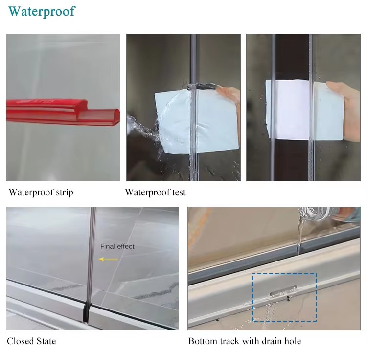 Modern Glass Folding Doors Frame