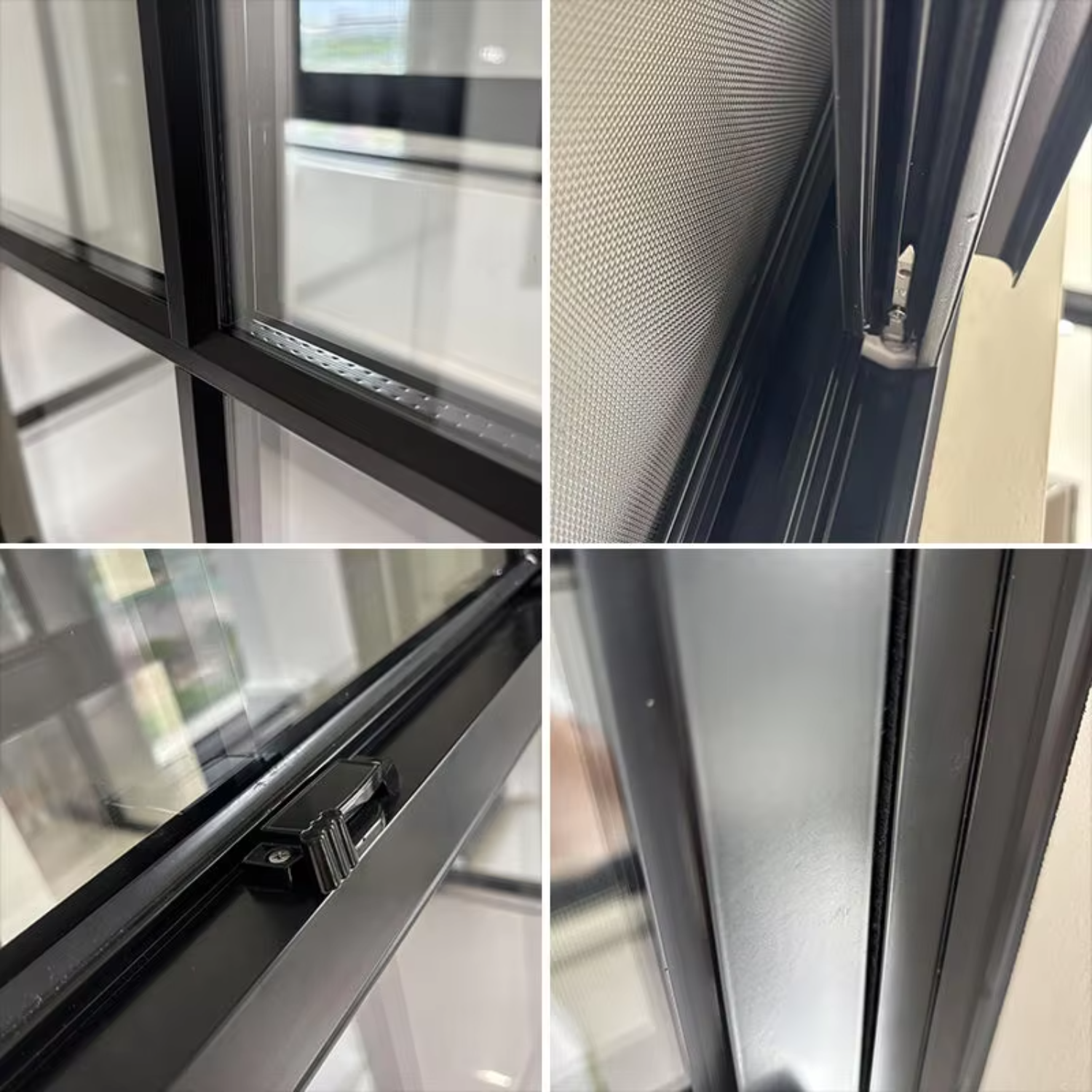 Factory Direct Frosted Double Hung Window Double Tempered Glass Privacy EPDM Sealed AS2047 CE NFRC Bathroom