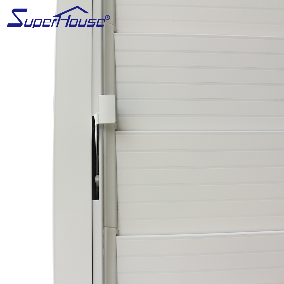 Aluminum Insulated Glass Sun Louver windows Louvre Window Factory Supply