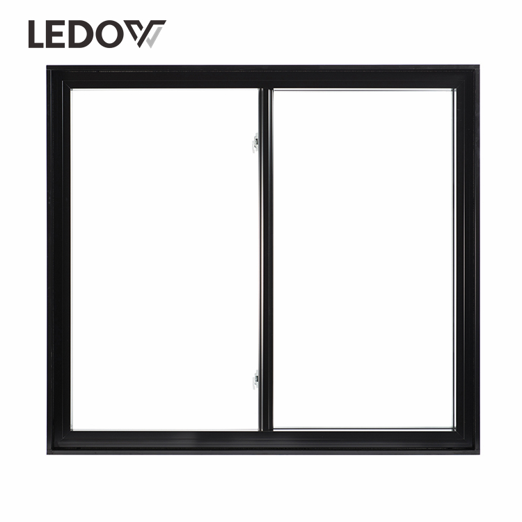 Waterproof Residential windows with Double Tempered Glass and Hot Broken Aluminum Frame Sliding System windows Bedroom Window