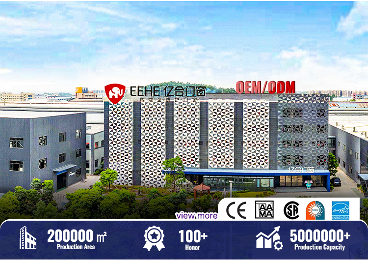 EEHE Aluminum Doors and Windows Header