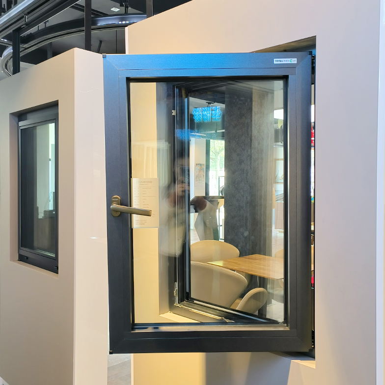 European Style Energy Star Energy Efficient Thermal Break Aluminium Triple Glazed Aluminum Passive House Windows