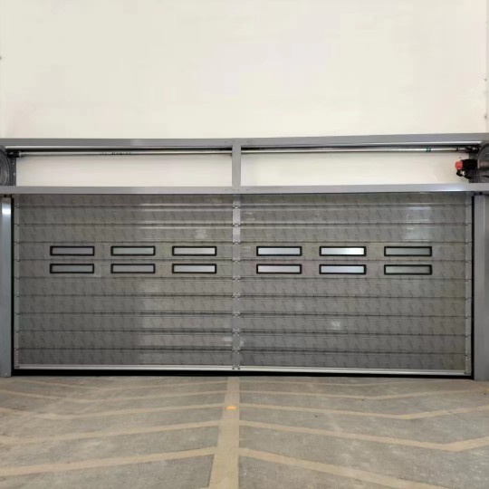 Heavy Duty Aluminum Spiral High Speed Door Windproof Anti-Theft Fast Door Aluminum Entrance Door For Retail Stores