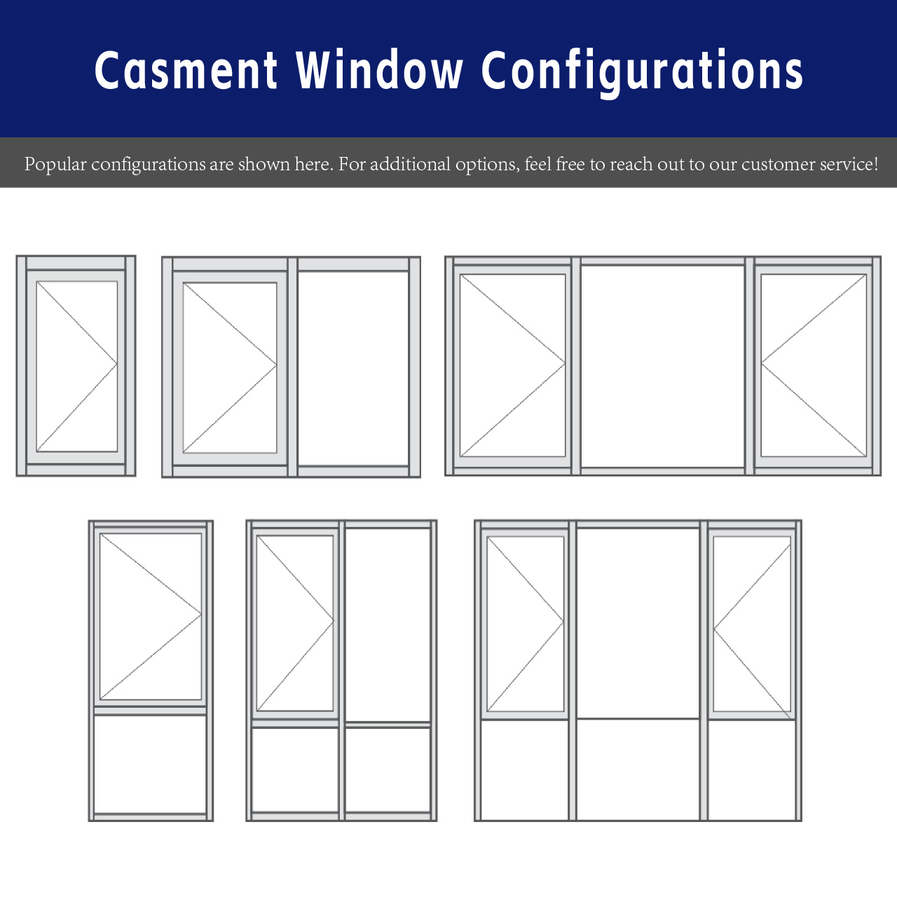 Modern Energy Efficient NFRC Aluminum Alloy Swing Casement Window Double/Triple Glazed for Commercial Residential Bedroom Use