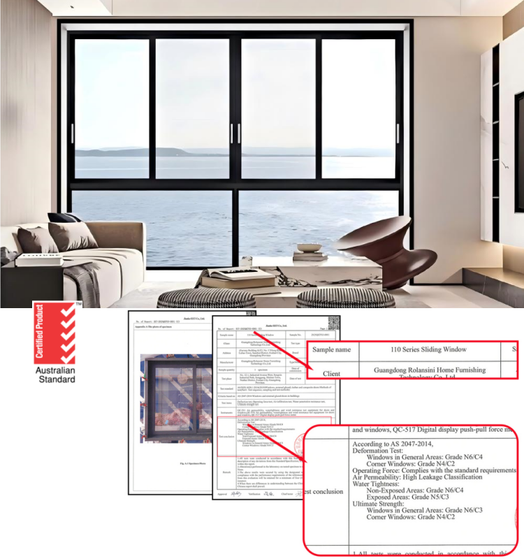 110 Series Sliding Window System