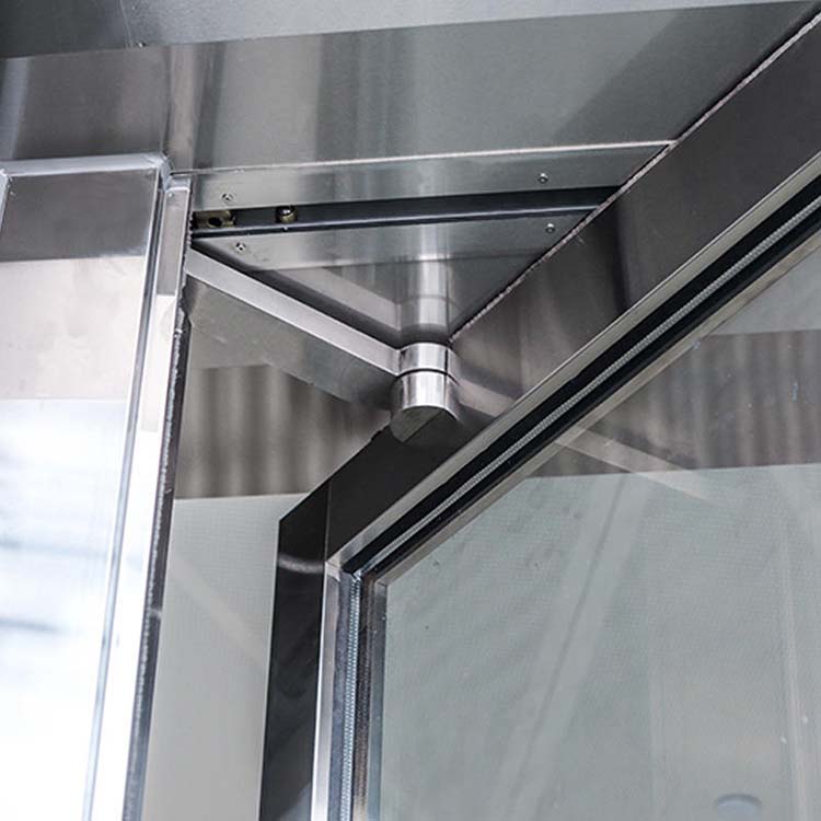 Exterior Entry Crittal Doors Aluminum Alloy Tempered Glass French Double Glass Doors Postmodern Design Patio Swing Casement Door