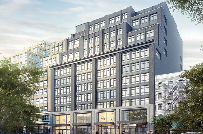 Commercial residential building