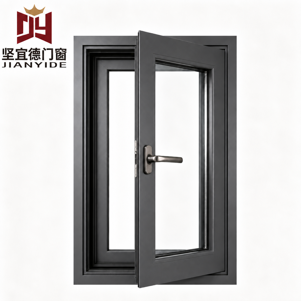 CE Certified Aluminum Casement Windows For Bedroom Use-Construction &amp; Real Estate European Style Aluminum Window