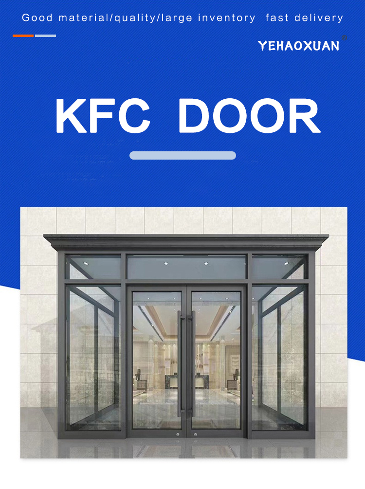 55 Series Commercial Door View 1