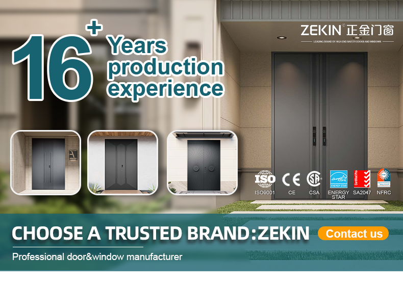 Modern Entry Front Door Banner