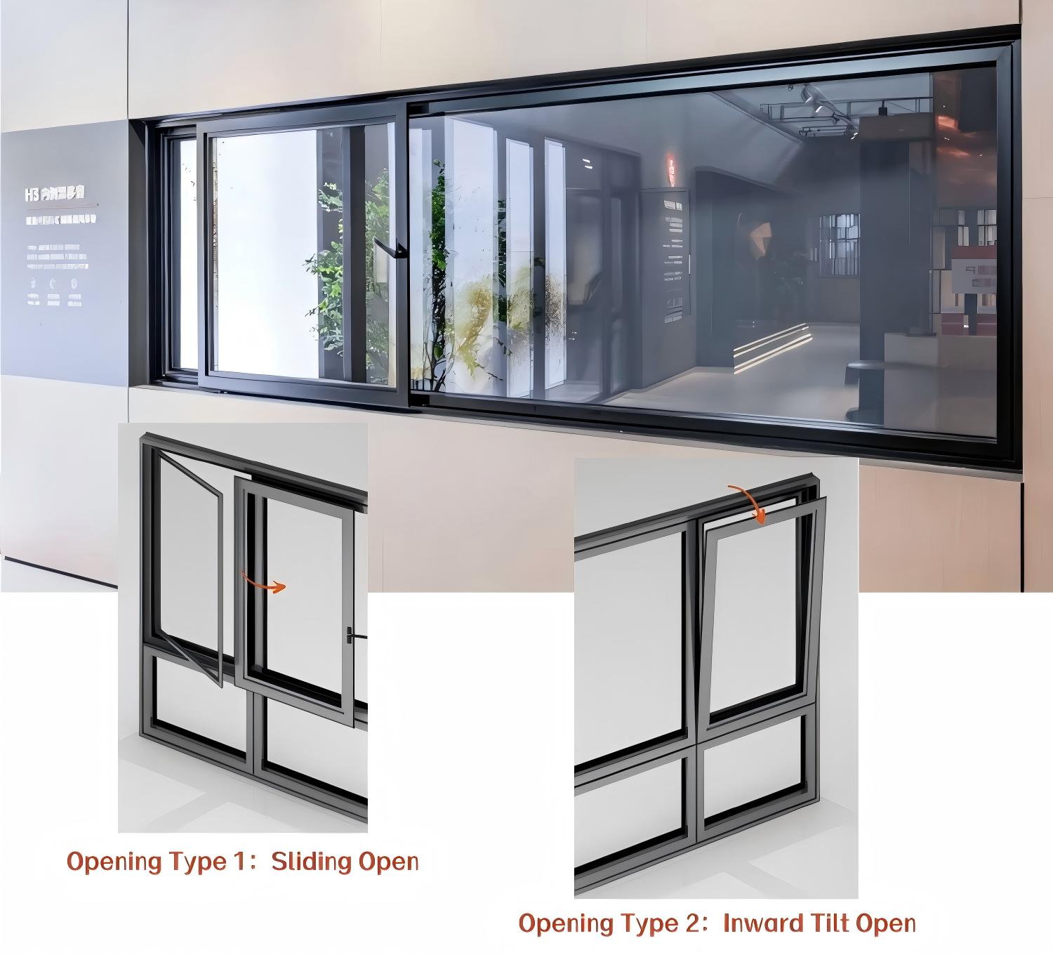 98 Series Tilt&Sliding Window System