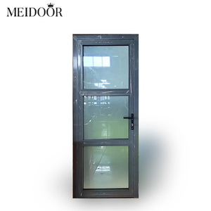 Storm Security Aluminum Double Glazed French Doors