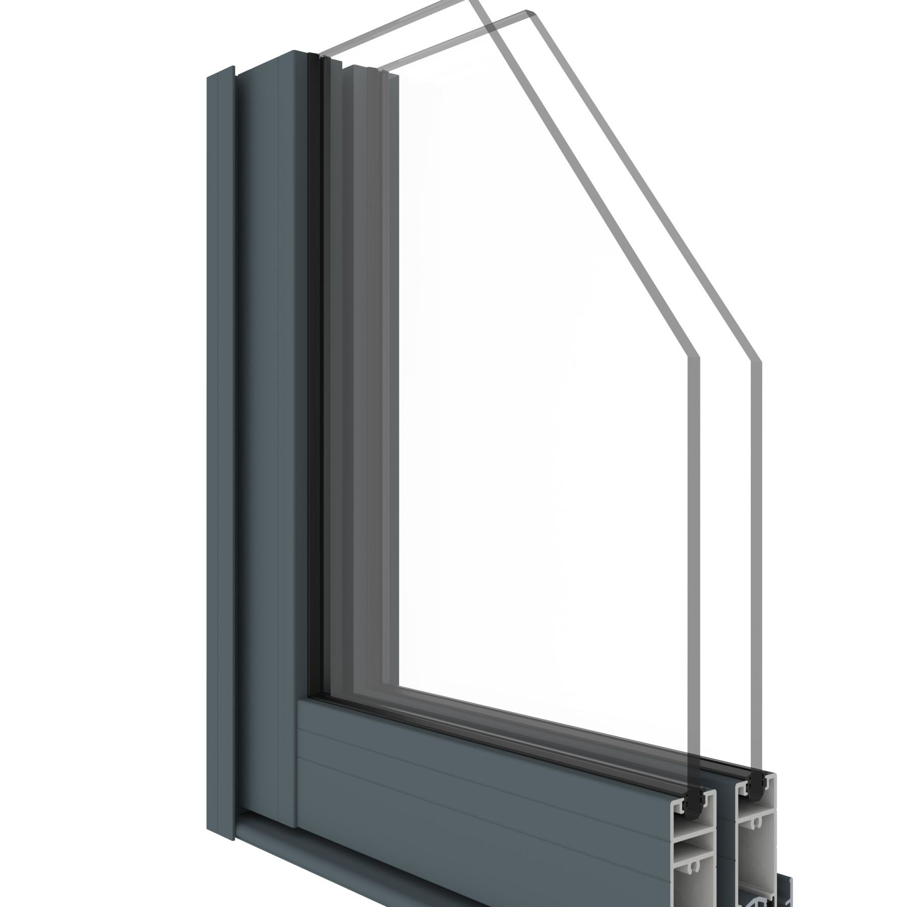 XF55 Slide And Swing Aluminum Door System 6063 T5 Space Saving Hybrid Design For Modern Villa