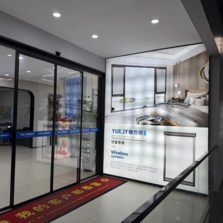 Aluminum Frame Clear Acrylic PVC Thermal Insulation Sliding Folding Retractable Partition Door for Kitchen Staircase Outdoor Air