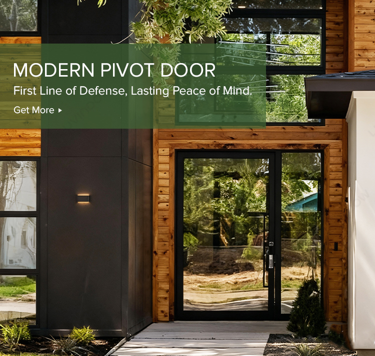 Modern Pivot Door System